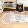 SZKLANY POJEMNIK 1300ml LUNCH BOX Z PRZEGRODĄ SZCZELNY 5624